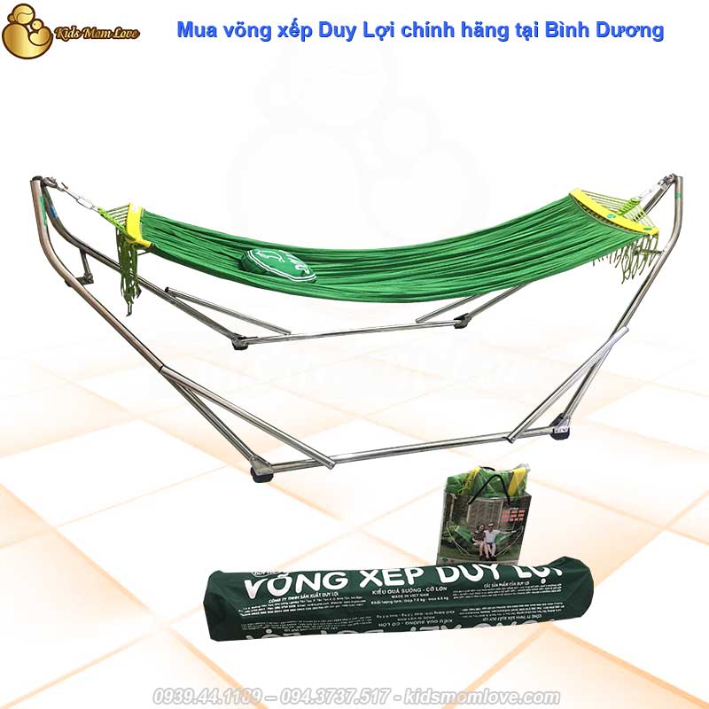 Mua võng xếp Duy Lợi chính hãng tại Bình Dương – Bền đẹp, bảo hành 10 năm